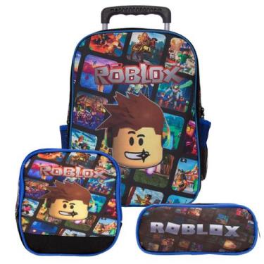 Imagem de Mochila Infantil Masculina Jogo Roblox Resistente De Rodinha - TOYS 2U