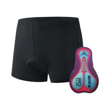 Imagem de Shorts De Ciclismo Com Almofada De Gel À Prova De Choque, Confortáveis