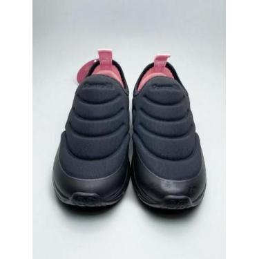 Imagem de Tênis Infantil Pampili Gabby Meninas Colegial Escolar, Preto c, Rosa g