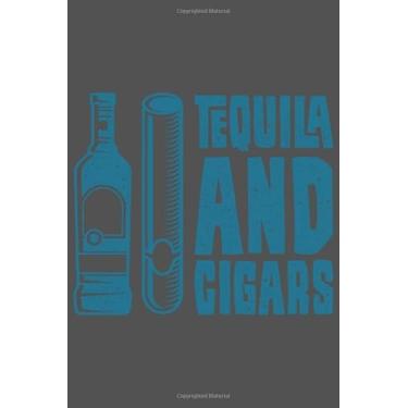 Imagem de Tequila And Cigars: Tequila Geschenk Für Zigarrenraucher Dina5 Kariert Notizbuch Tagebuch Planer Notizblock Kladde Journal Strazze