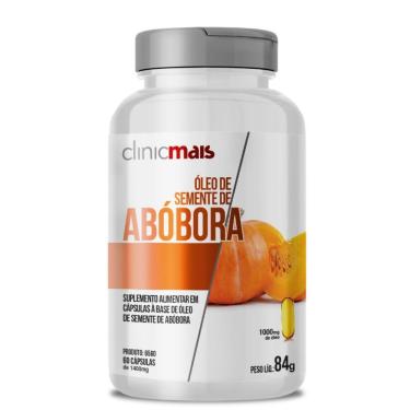 Imagem de Óleo De Semente De Abóbora 60 Cápsulas 1000mg Clinicmais