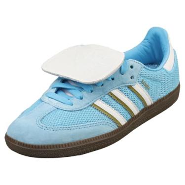 Imagem de Adidas Samba LT Tênis masculino, Semi Blue Burst/Cloud White/Gum, 37