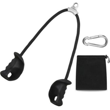 Imagem de Puxador Triceps Biceps Corda Pegada Anatomica Academia Superiores Trei