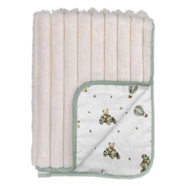 Imagem de Manta Canelada para Bebê 70cm x 90cm Baby Joy