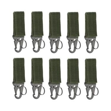 Imagem de Mosquetão De Nylon De Alta Resistência Com Gancho Para Chaves E Sistem