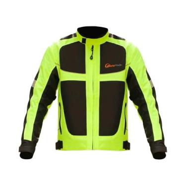 Imagem de Jaqueta De Motocicleta Unissex Respirável Com Protetores, Visível À No