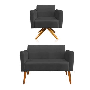 Imagem de KIT 01 NAMORADEIRA E 01 POLTRONA MARISA