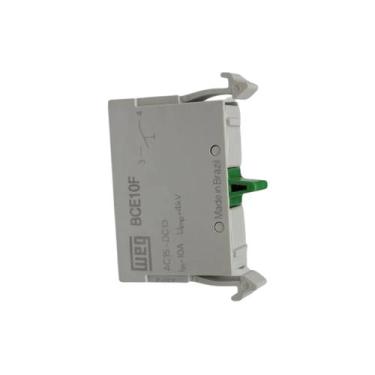 Imagem de Bloco De Contato Botão BCE10F-CEW X10 1NA Flange AFM3 Weg
