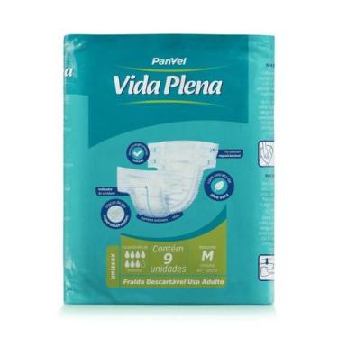 Imagem de Fralda Adulto Panvel Vida Plena Confort M 9 Unidades