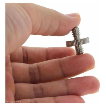 Imagem de Parafuso Macho Adaptador De Rosca Para Tripé 1/4 Para 1/4 - Não Inform