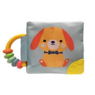 Imagem de Livro - Meu livro macio com chocalho e mordedor: Cachorro