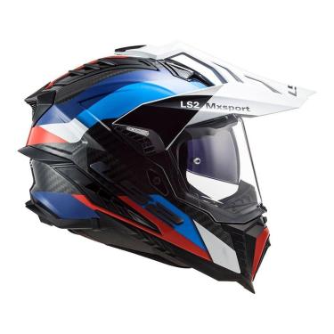 Imagem de CAPACETE LS2 EXPLORER CARBON FRONTIER AZUL-Unissex