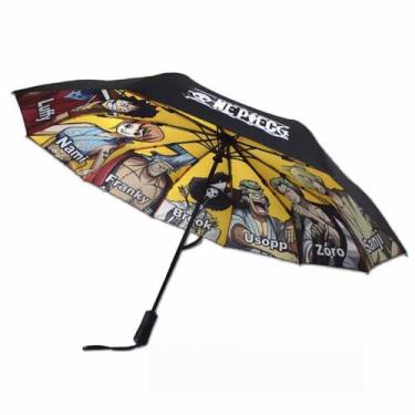 Imagem de Guarda-chuva Luffys Anime Windproof Portátil Dobrável 96cm - Yiweisai