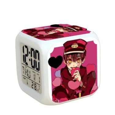 Imagem de Despertador Toiletbounds Hanakokuns Square LED com alarme - yiweisai