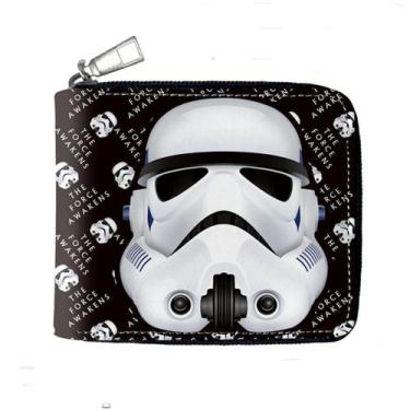 Imagem de Carteira Anime Stormtroopers Bifold em couro curto para crianças - Yiw