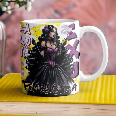 Imagem de Canecas Exú e Pomba Gira 325ml Ceramica - Live sub Produts, 02