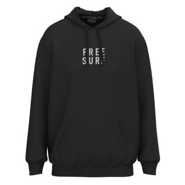 Imagem de Moletom Canguru Freesurf Vibe Preto-Masculino