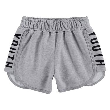 Imagem de Shorts Moletom Infantil Kyly Yuoth Feminino-Feminino