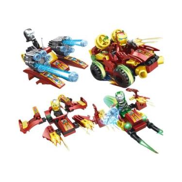 Imagem de Figuras De Blocos De Montar Mini Marvel Em Caixa Surpresa, Spiderman, 