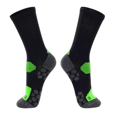 Imagem de Meia Lupo Sport Lion Maxima Bike Cano Longo, Preto, 37-40