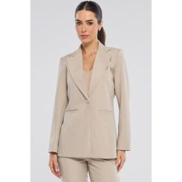 Imagem de Blazer PKS Alfaiataria Melange Bege-Feminino