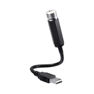 Imagem de Mini Projetor De Luz Noturna LED Para Carro, Acessórios De Decoração I