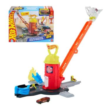 Imagem de Hot wheels City Super Quartel dos Bombeiros - Mattel