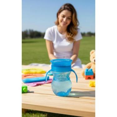 Imagem de Copo Treinamento 360 Antivazamento 250ml 12m+ - Congratulations Store
