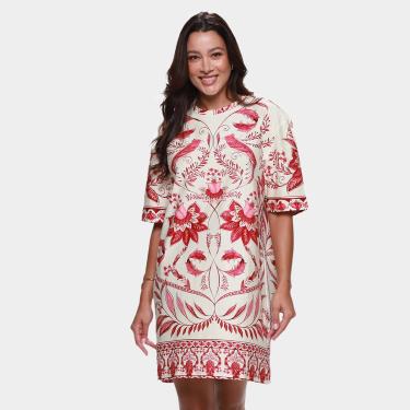 Imagem de Vestido Tshirt Farm Casual Feminino-Feminino