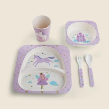 Imagem de Kit de Alimentação Magic com 5 Peças Lilás - A\BABY