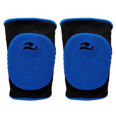 Imagem de Joelheira Kids Neoprene Realtex Conforto Suporte Compressão Cor:AzulTa