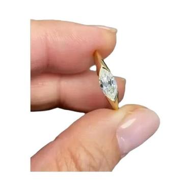 Imagem de Alianças De Casamento Em Zircônia Cúbica Marquise Para Mulheres, Acess