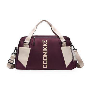 Imagem de Bolsa Mala Fitness Esportiva de Viagem Grande Impermeável com Compartimento para Calçados e Bolso Seco Molhado com Zíper