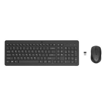 Imagem de Kit Teclado e Mouse HP 330 Wireless 2.4GHz USB