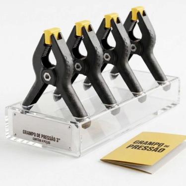 Imagem de Grampo Sargento 4pcs 3 Pol. Certta