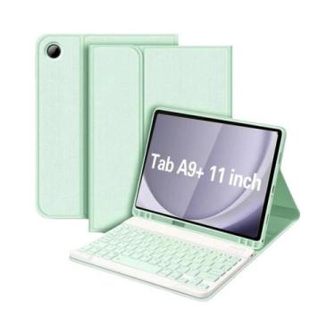 Imagem de Capa Com Teclado Bluetooth Para Samsung Galaxy Tab A9 plus De 11 Poleg