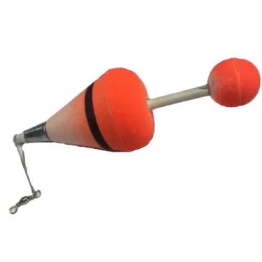 Imagem de Boia Pião Pequeno de Isopor 46x150mm para Pesqueiro - 0007609 - ARTPES