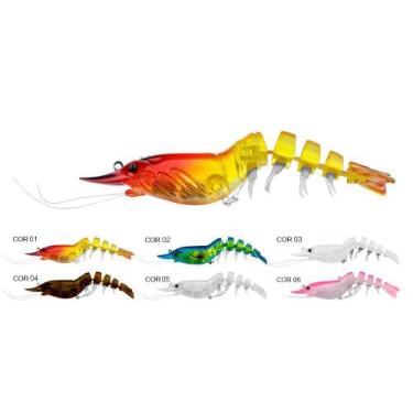Imagem de Isca Albatroz Camarão Shrimp Move 75 - 7,5cm 5,5gr - Albatroz Fishing,