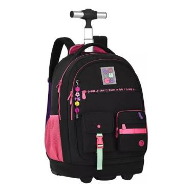 Imagem de Mochila De Rodinhas Juvenil Luluca Clio Style Lu24599