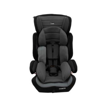 Imagem de Cadeirinha de Bebê Tour 9-36kg Vira Booster Cosco Kids Cinza, Cinza e 
