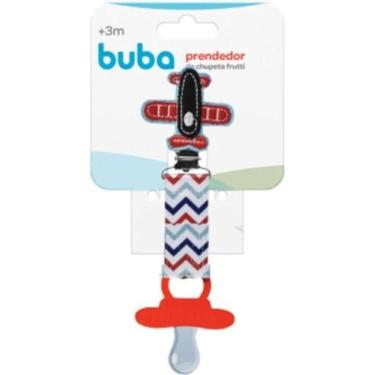 Imagem de Prendedor De Chupeta Aviãozinho Azul - Buba 10675