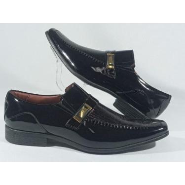 Imagem de Sapato social gofer verniz 0972apu (64556), Preto, 39
