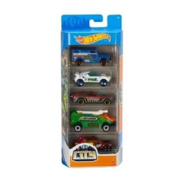 Imagem de Hot Wheels Cartela 5 Carrinhos Coleção City - Mattel