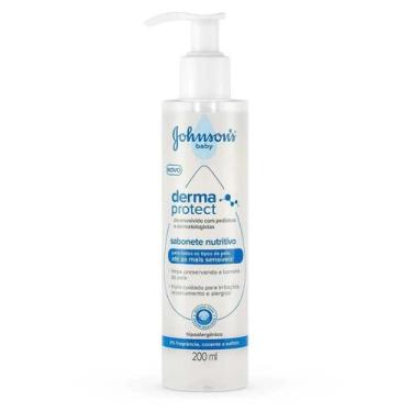 Imagem de Sabonete Líquido Nutritivo Johnson's Baby Derma Protect 200ml