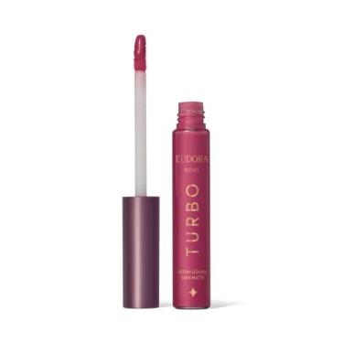 Imagem de Batom Líquido Rosa Pink Turbinado Semi Mate Turbo SOUL 5ml - Eudora