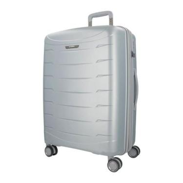 Imagem de Mala de Viagem 32kg Grande Prata SAMSONITE Aerolux com Ziper Expansor 