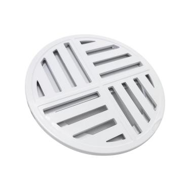 Imagem de Grelha Ralo Anti-Inseto Redondo 150MM com Fechamento Automático Branco Shop Hidráulica