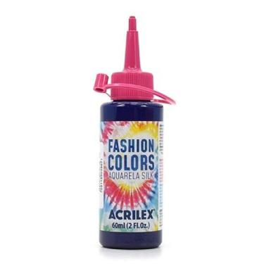 Imagem de Tinta Fashion Colors Aquarela Silk 60ml - Acrilex, 501 - AZUL TURQUESA