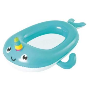 Imagem de Boia Bote Inflável Infantil Peixe Unicórnio 1613 Mor