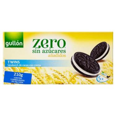 Imagem de Biscoito Importado Twins Cacau Baunilha Gullon 210G Sem Açúcar